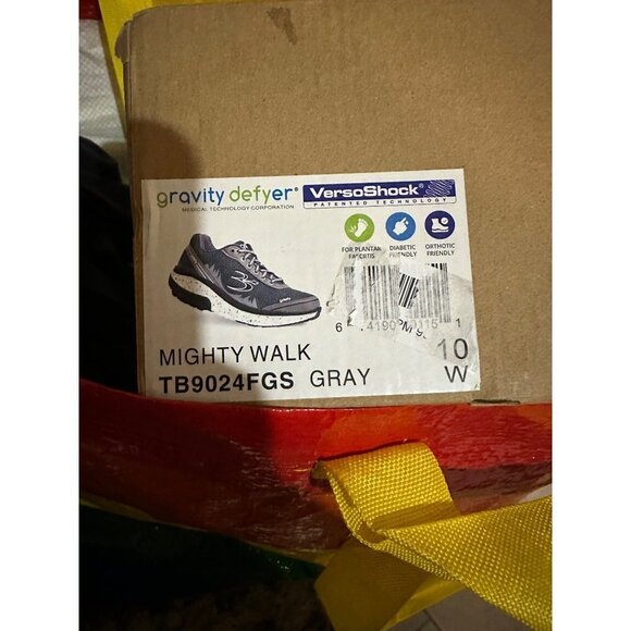 Gravity Defyer Gdefy Mighty Walk Verso Shock Orthotic Walking Sneaker Size 10 - Picture 12 of 12